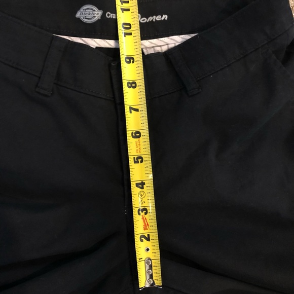 Dickies Women’s 8Long Flat Front Slim Fit Stretch Twill Pants - Picture 5 of 7